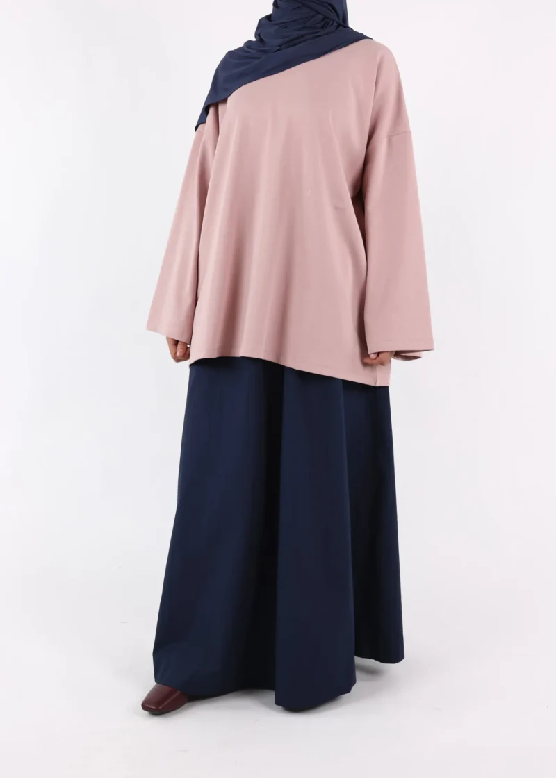 Maxi Skirt Cotton - Navy