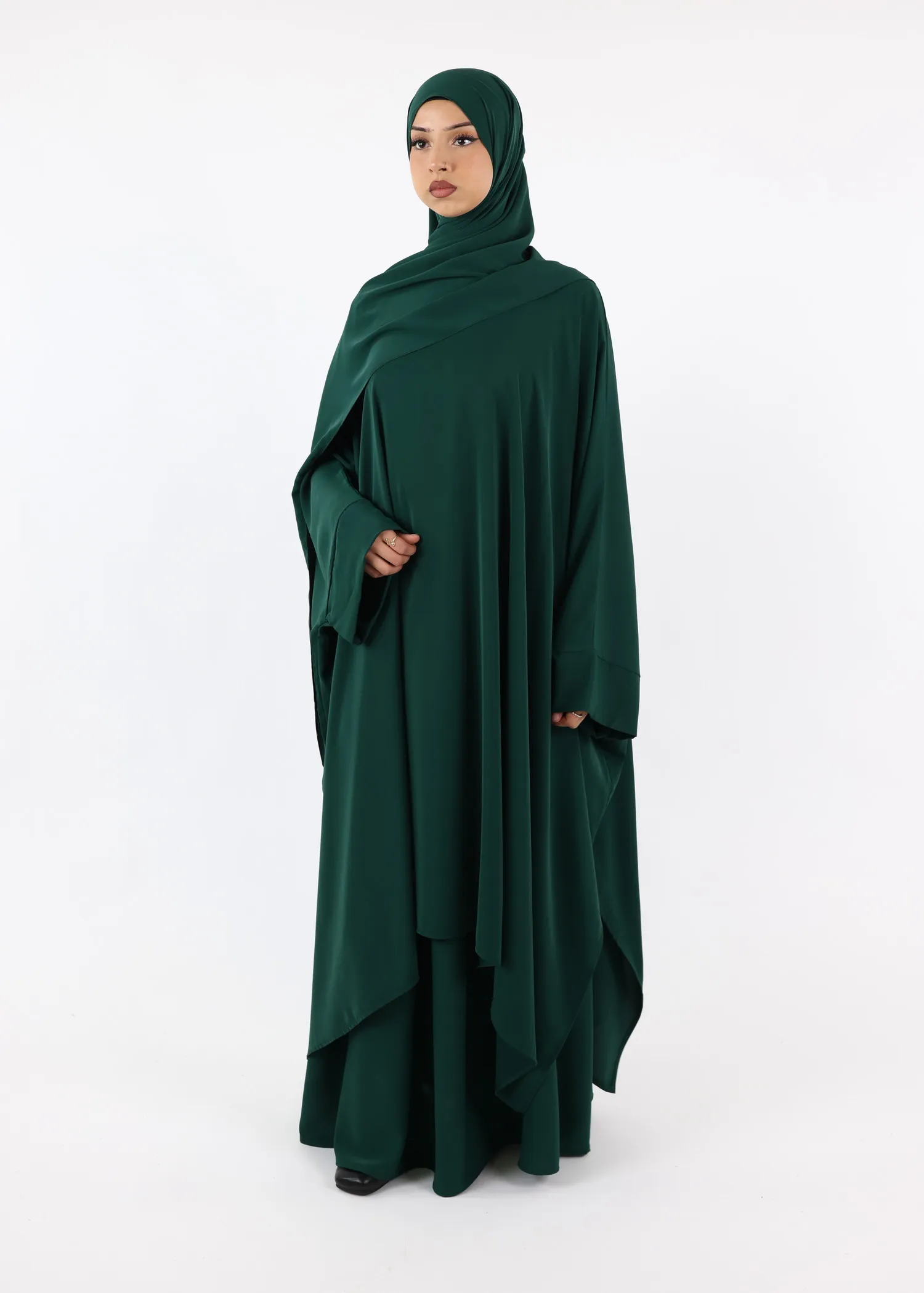 Full Set Jameelah  - Medina - Dark Green