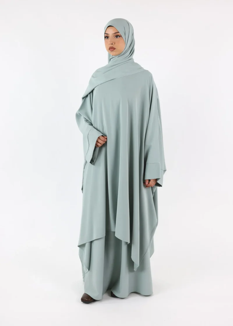 Alternative view of Full Set Jameelah  - Medina - Water Green