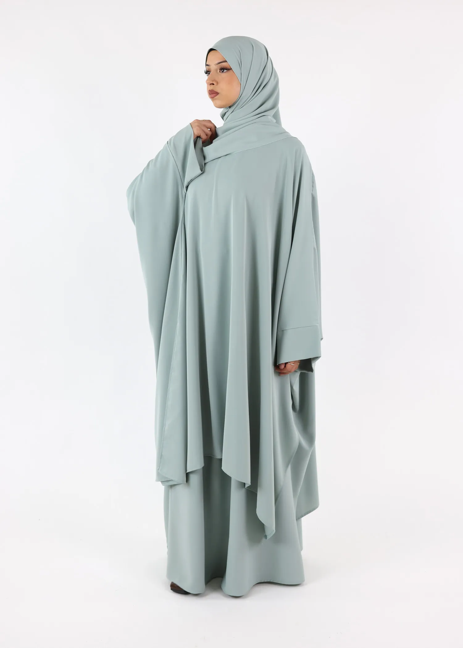 Full Set Jameelah  - Medina - Water Green