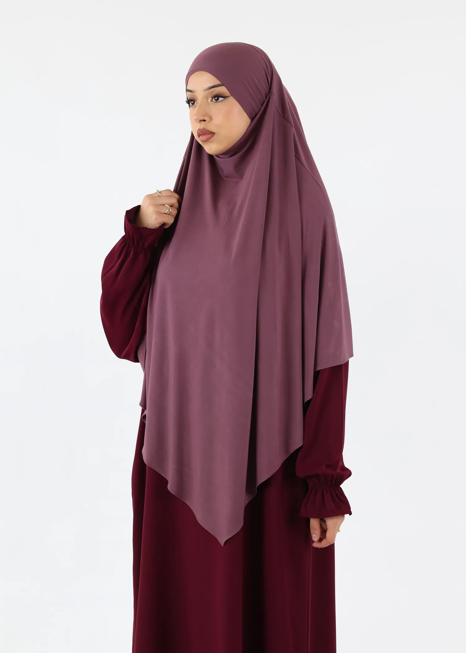 Khimar Jersey Bamboo - Medium - Purple Grape