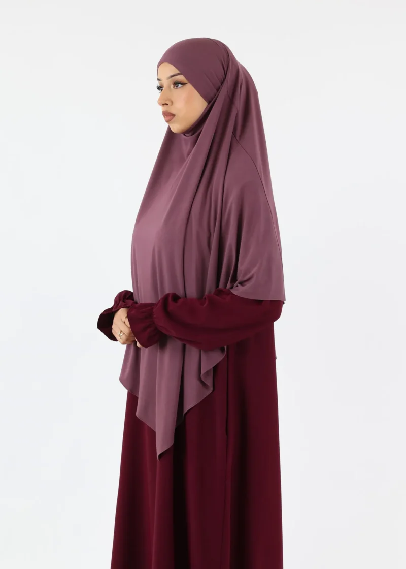 Alternative view of Khimar Jersey Bamboo - Medium - Purple Grape