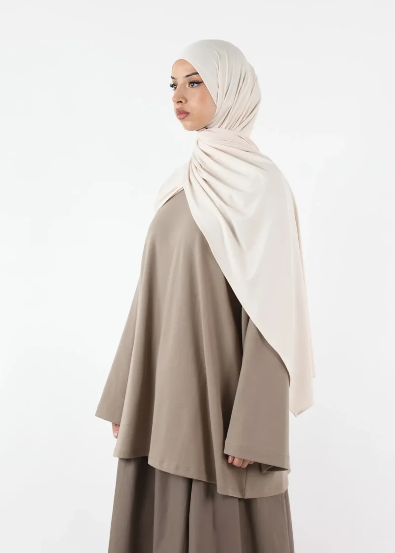 Alternative view of Liquid Jersey Hijab XL - Cream