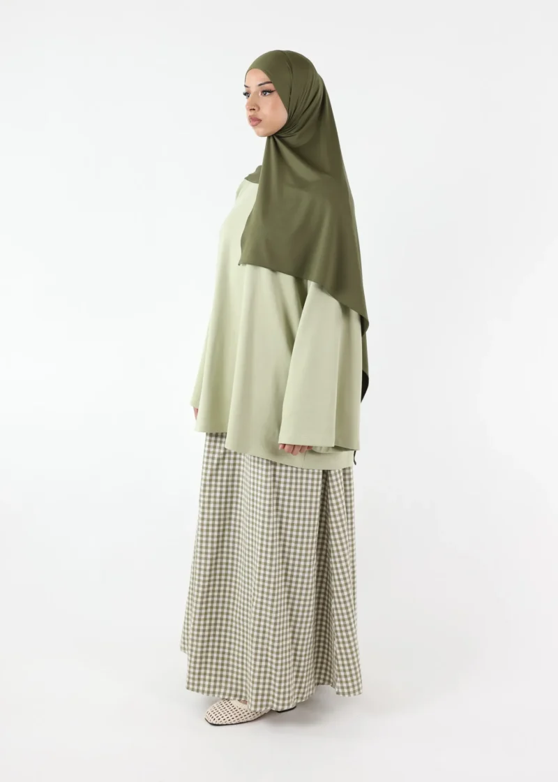 Alternative view of Liquid Jersey Hijab XL - Khaki