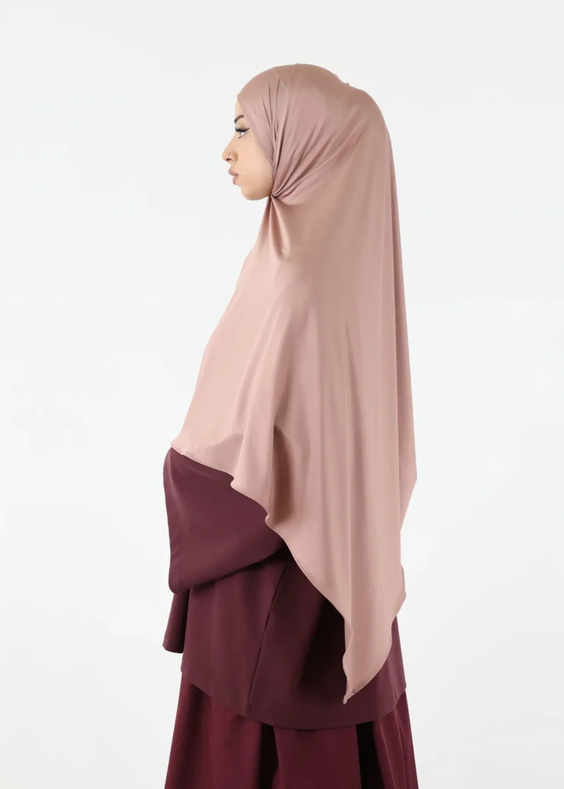 Alternative view of Liquid Jersey Hijab XL - Old Pink