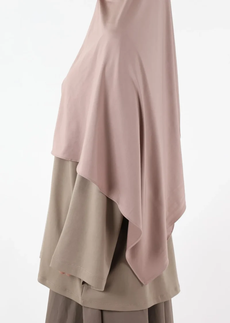 Alternative view of Liquid Jersey Hijab XL - Pink Taupe