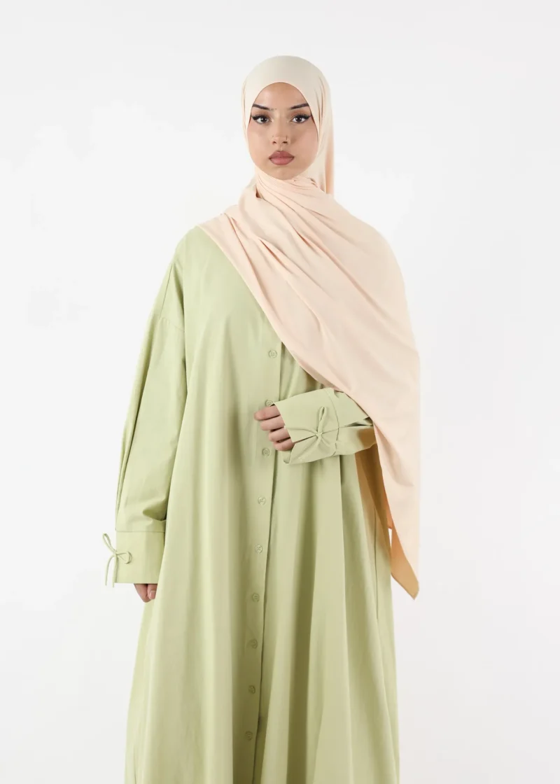 Alternative view of Liquid Jersey Hijab XL - Soft Apricot