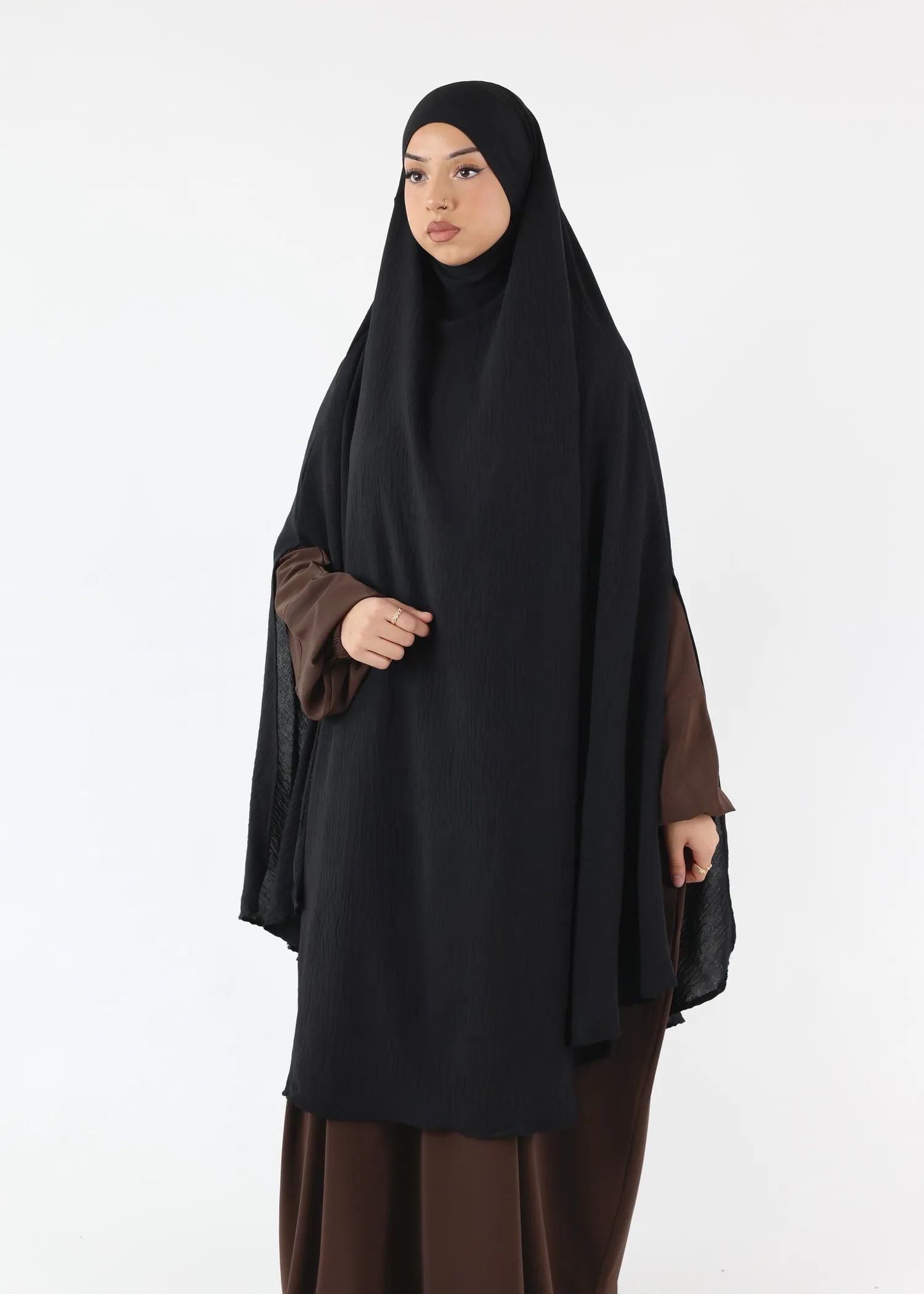 Maxi Khimar Cape Jazz Black