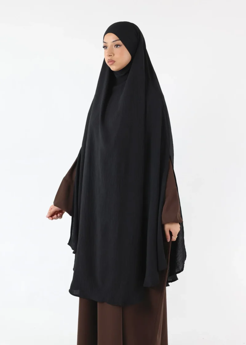 Alternative view of Maxi Khimar Cape Jazz Black