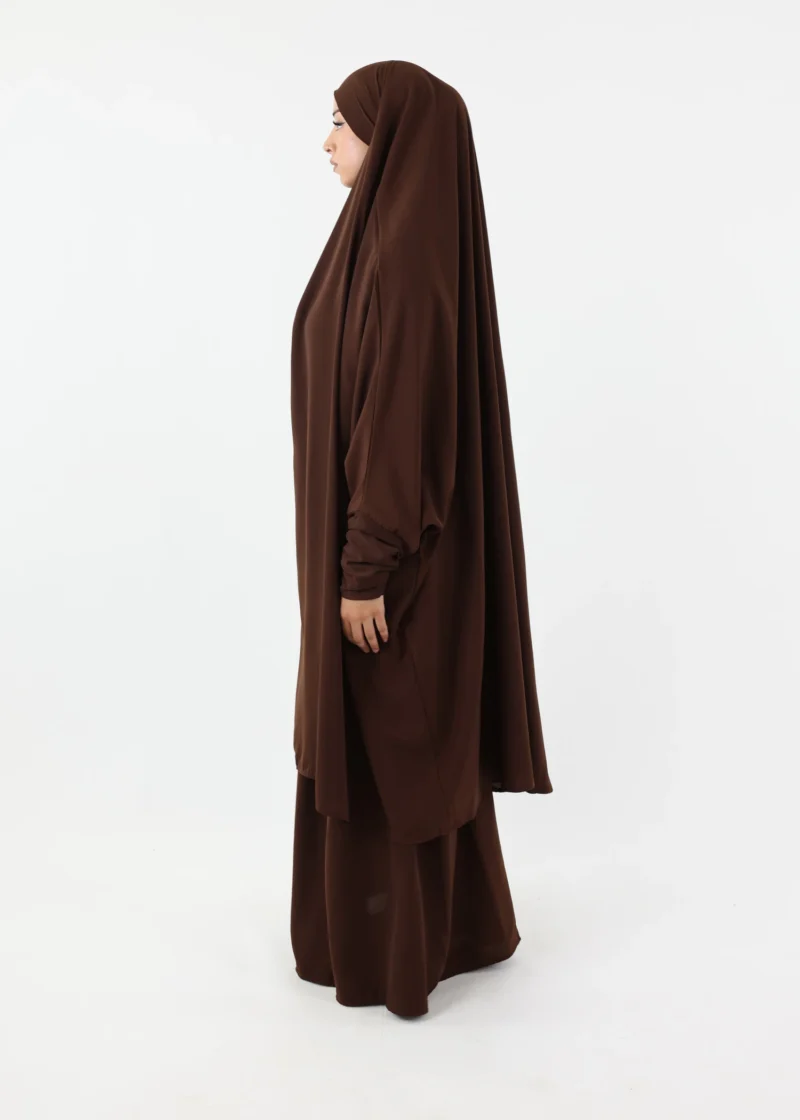 Alternative view of Jilbab Classic Lycra cuffs Coffee