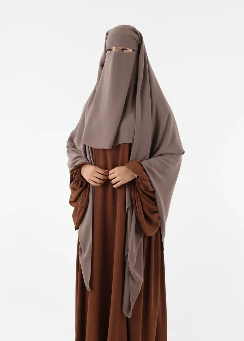 Alternative view of Niqab El Malaki - Taupe