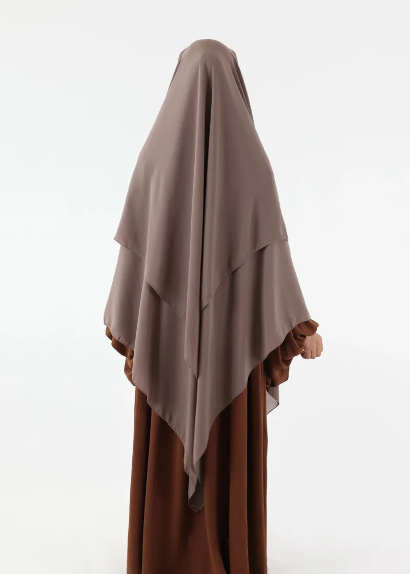 Niqab El Malaki - Taupe - Image 4