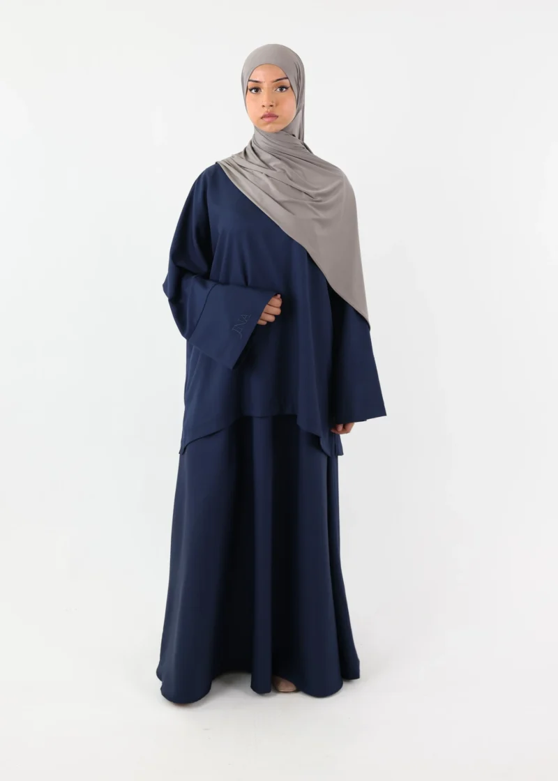 Hawa Skirt Set - Navy - Image 5