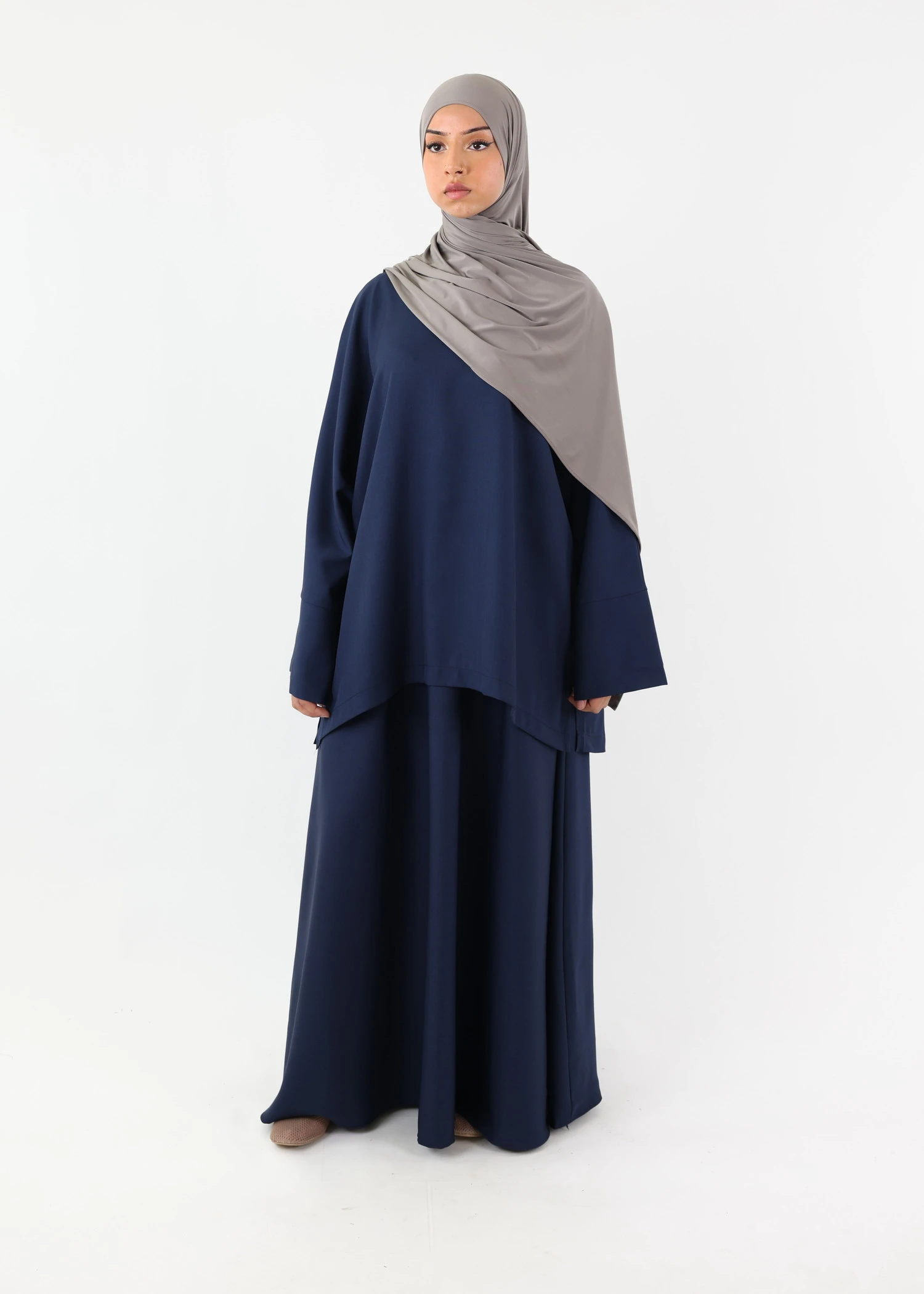 Hawa Skirt Set - Navy
