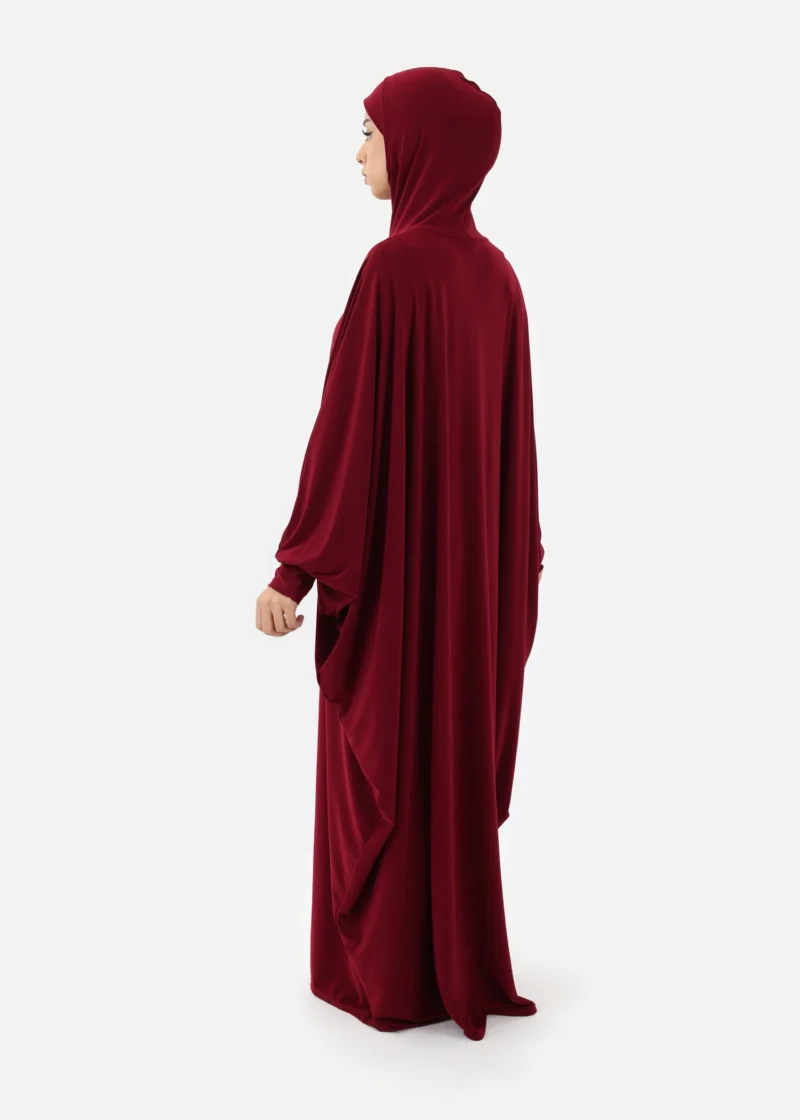 Soft One Piece Prayer Set - Burgundy - Image 3