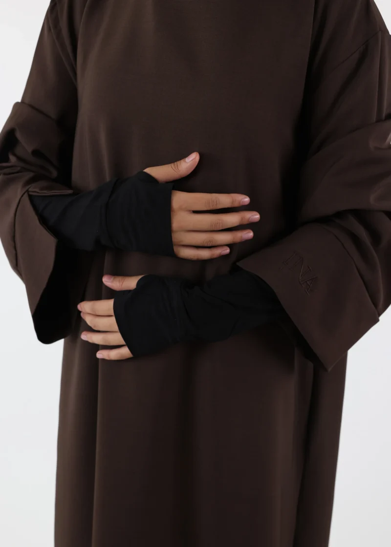 Alternative view of Arm Covers with Thumb Holes