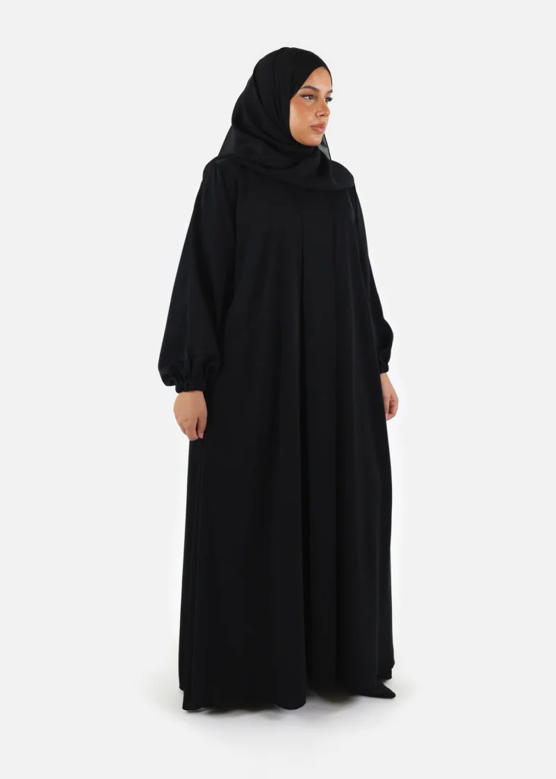 Pleated Front Abaya - Image 8