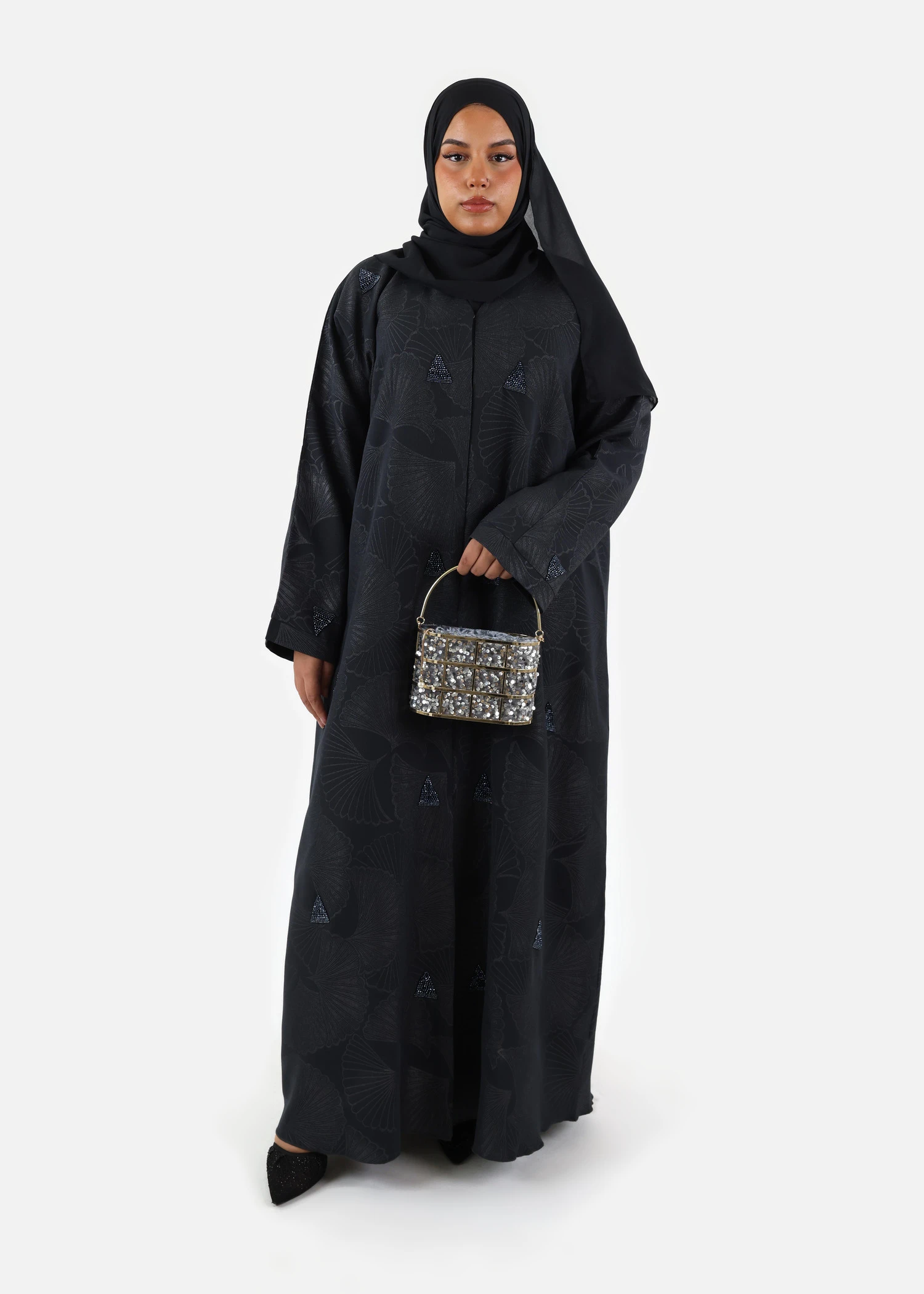 Ginkgo Dusk Abaya