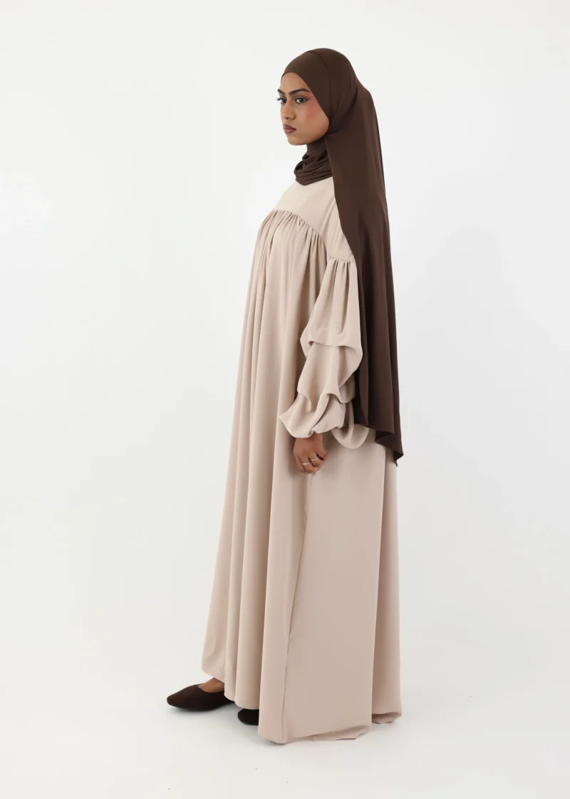 Abaya Abir – Cream - Image 5