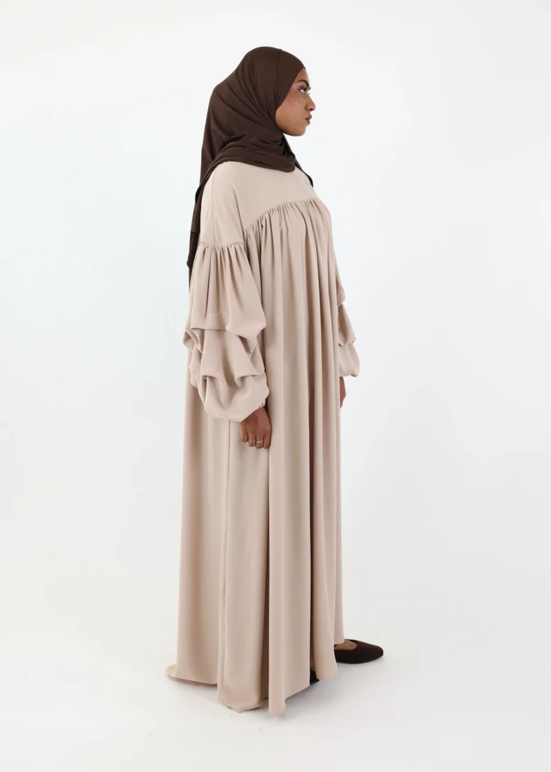 Alternative view of Abaya Abir – Cream