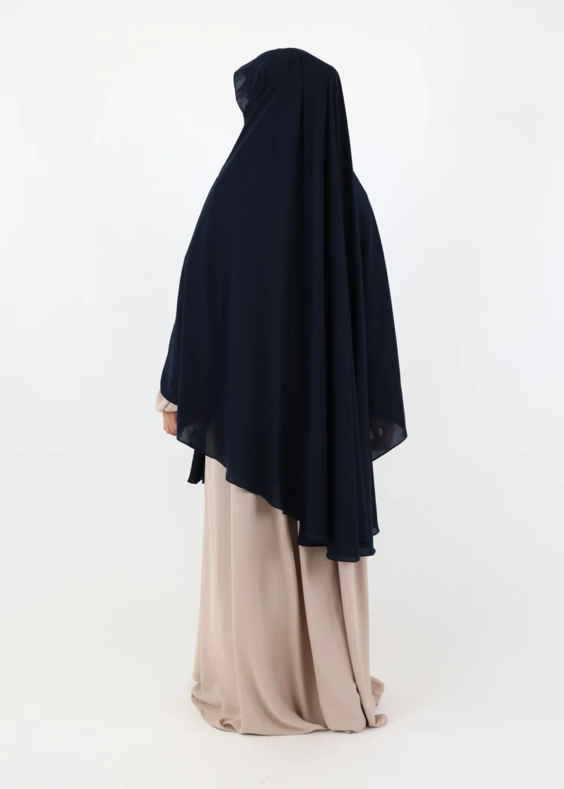 Ghashwa Niqab Set - Navy - Image 3