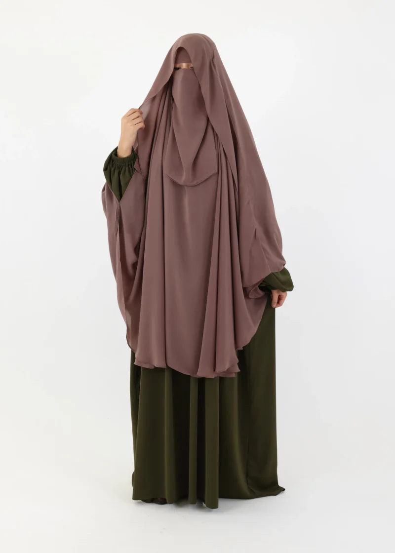 Ghashwa Niqab Set - Taupe