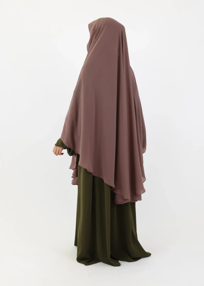 Ghashwa Niqab Set - Taupe - Image 4