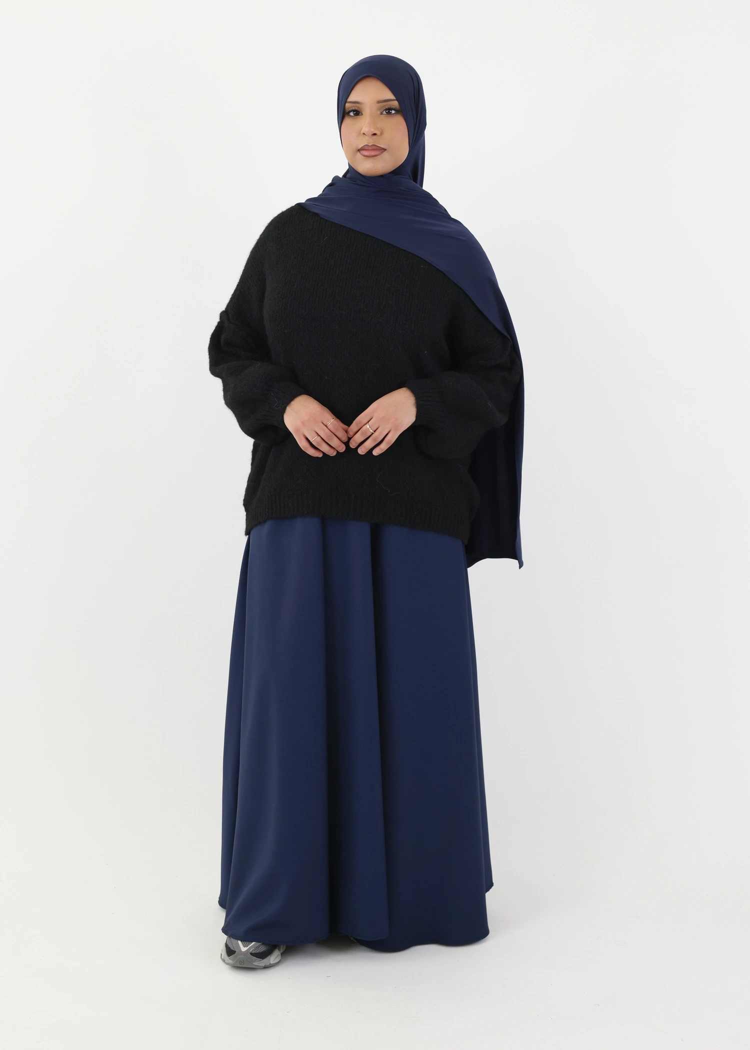 Knitted Jumper - Black