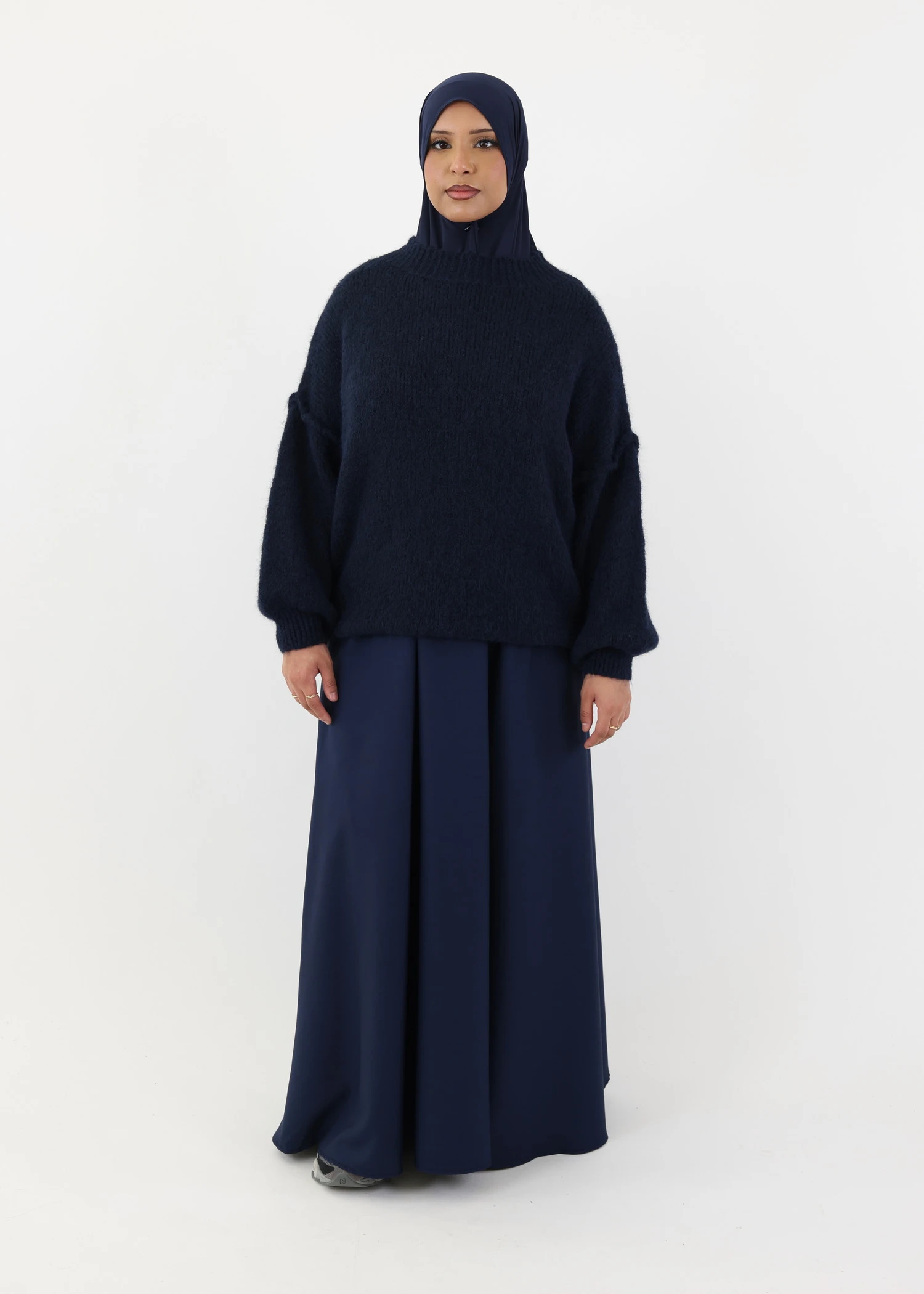 Knitted Jumper - Navy