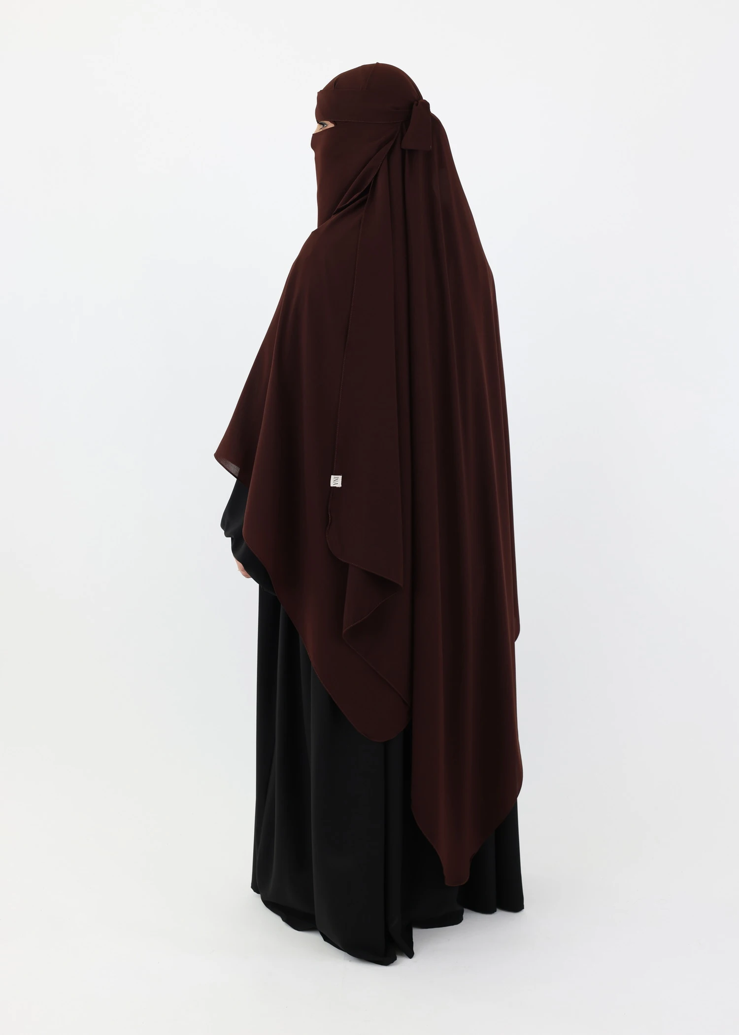 Mega Hijab 2XL- Smooth Premium Chiffon - Coffee