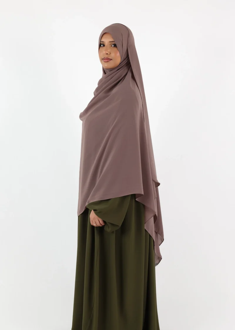Alternative view of Mega Hijab 2XL- Smooth Premium Chiffon - Taupe
