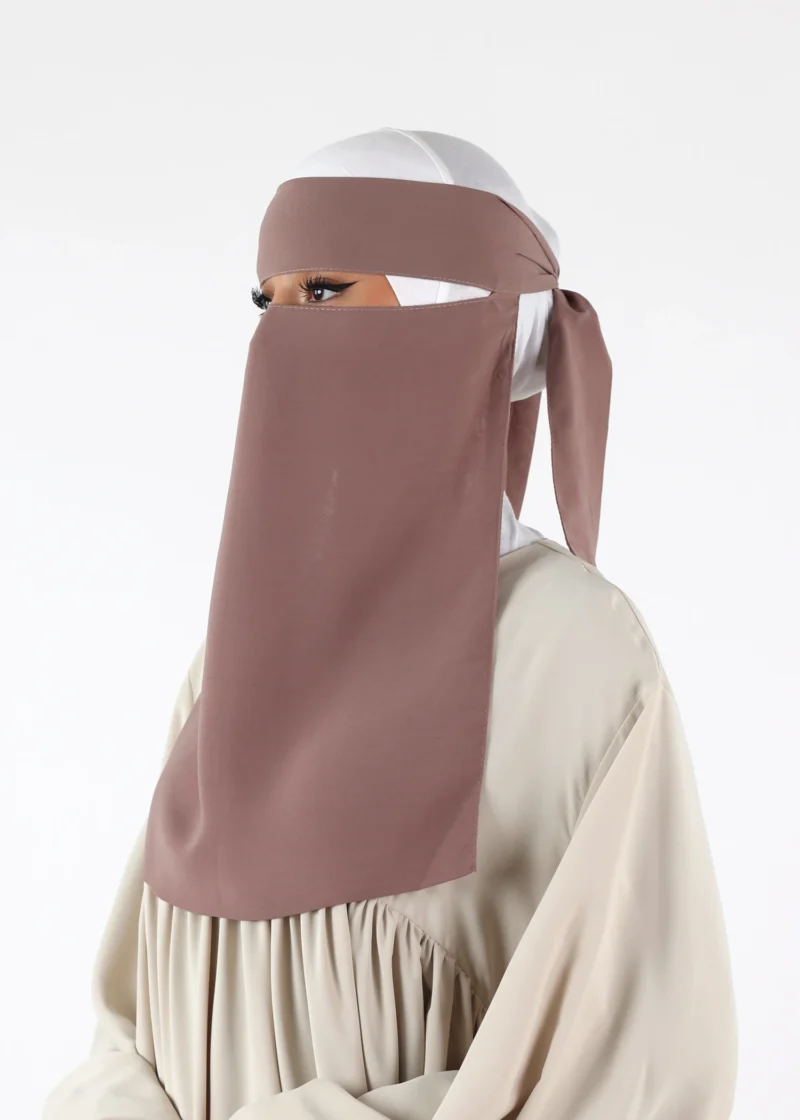 Full Niqab - No Pinch - Soft Taupe