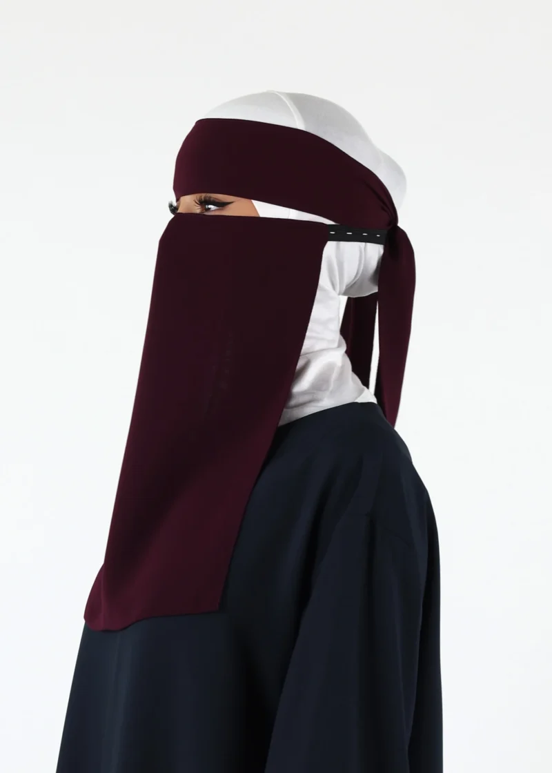 Full Niqab 2 Piece – Medium – All Colours - Image 15