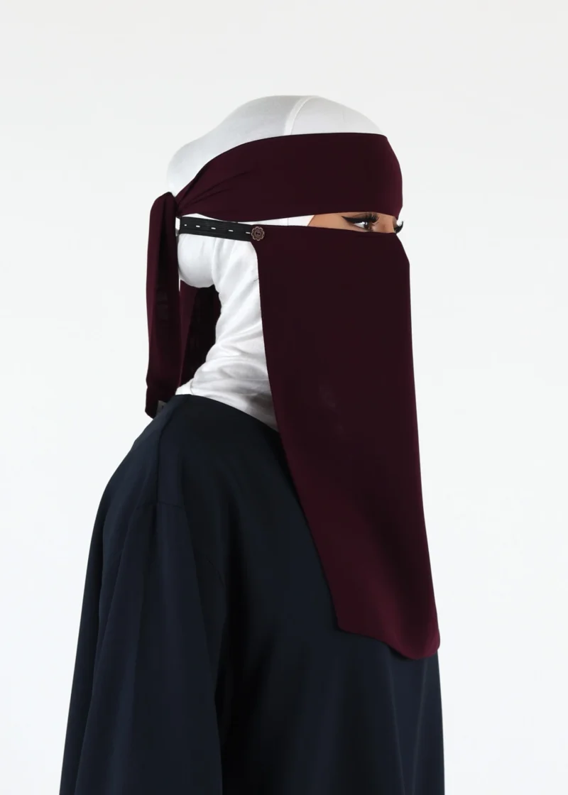 Full Niqab 2 Piece – Medium – All Colours - Image 14