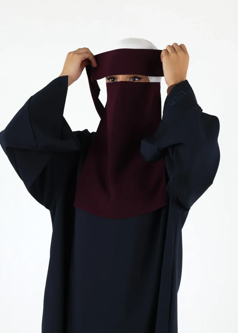 Full Niqab 2 Piece – Medium – All Colours - Image 13