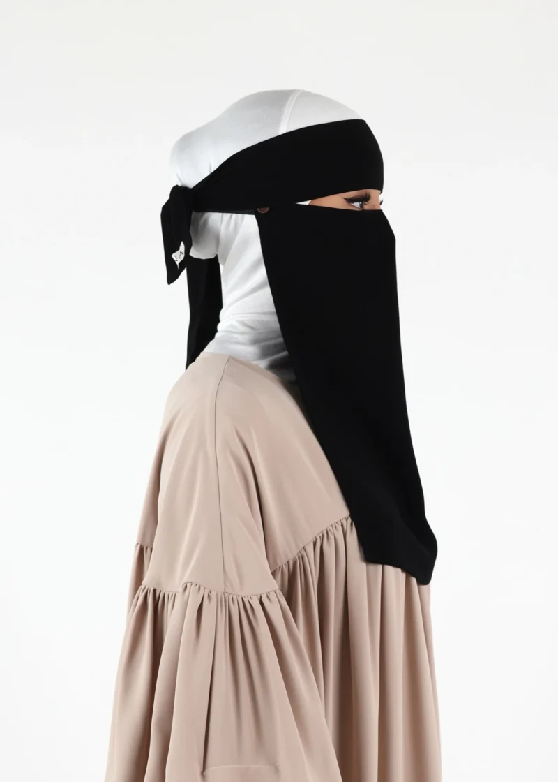 Full Niqab 2 Piece – Medium – All Colours - Image 10