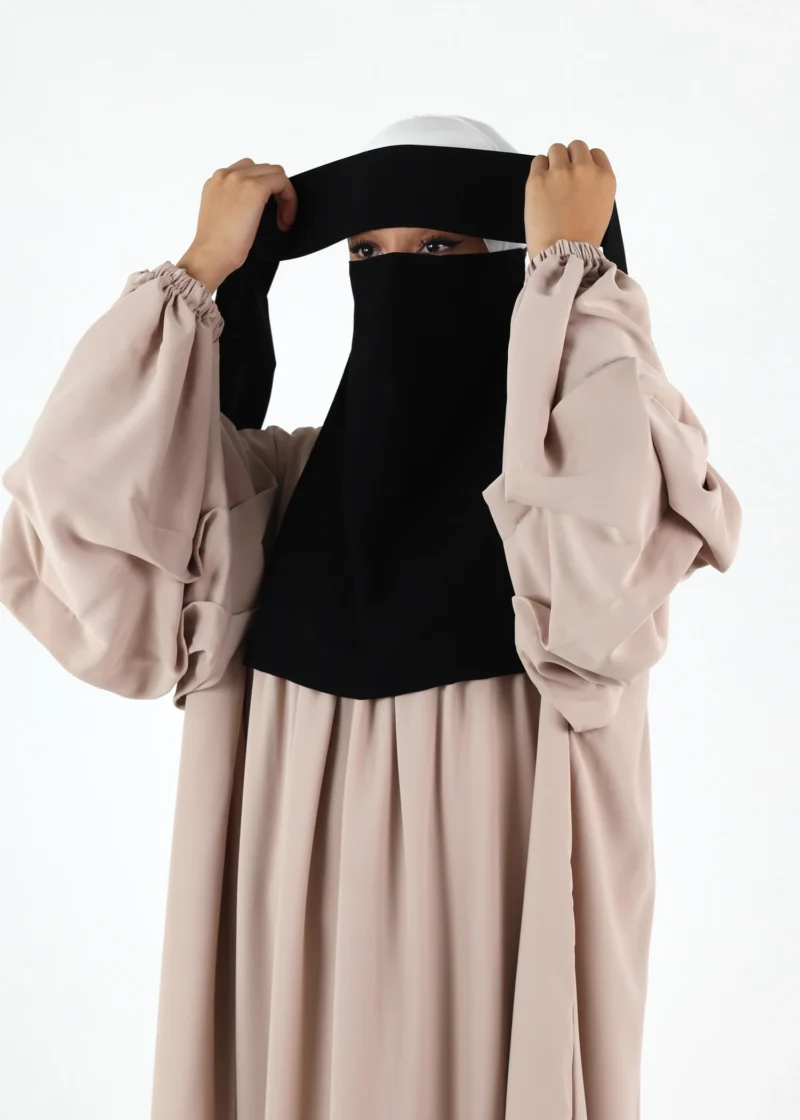 Full Niqab 2 Piece – Medium – All Colours - Image 9