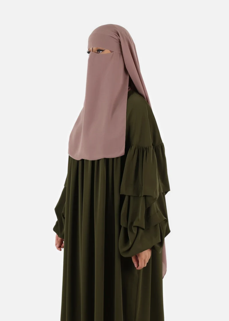 Niqab El Malaki - Soft Taupe - Image 5