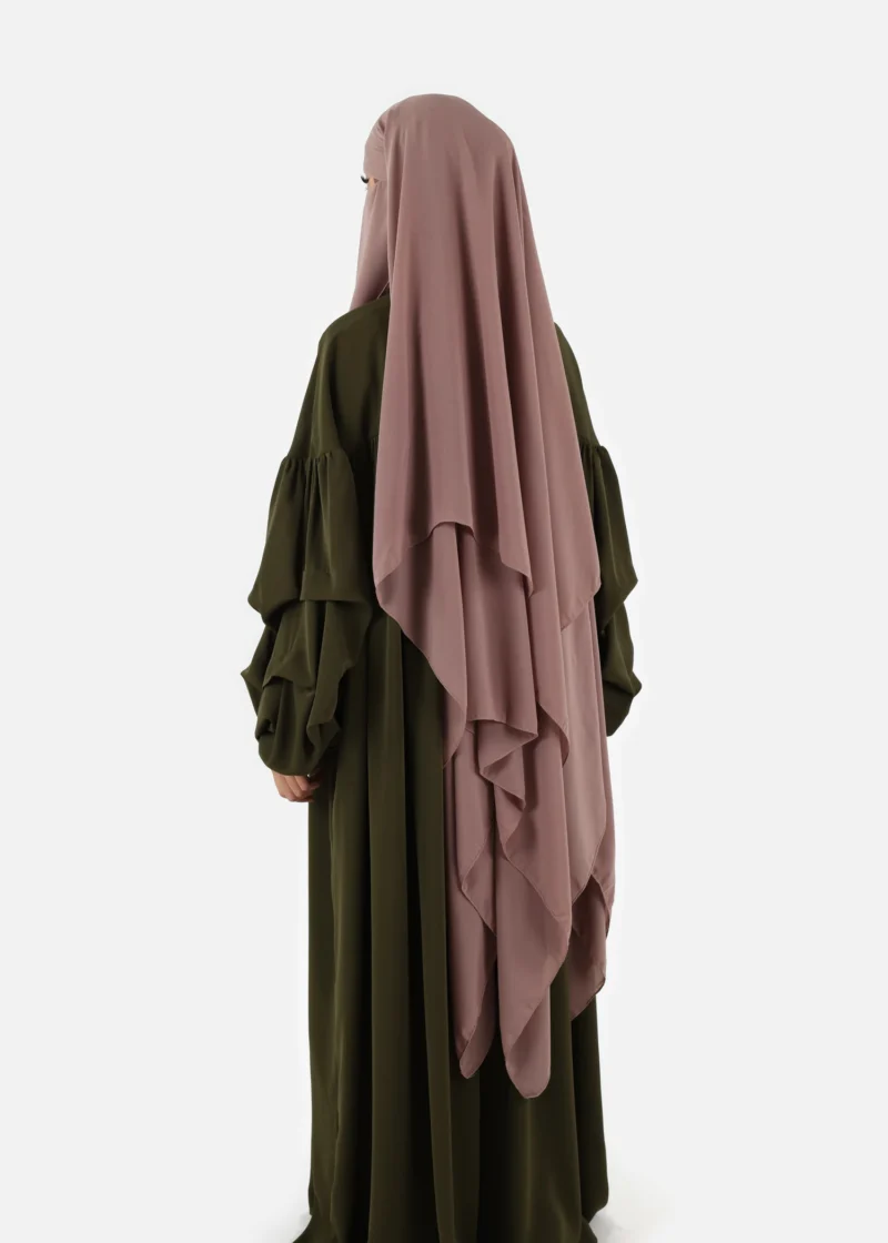 Niqab El Malaki - Soft Taupe - Image 4