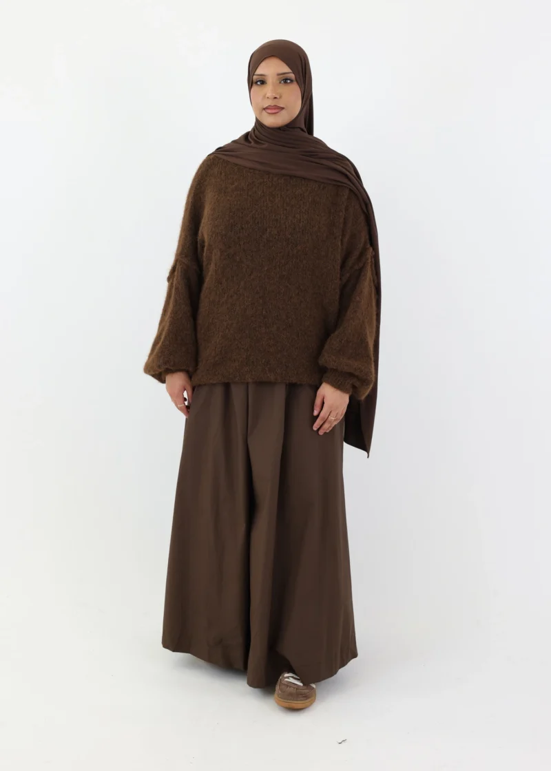Oversized Jumper - Coffee