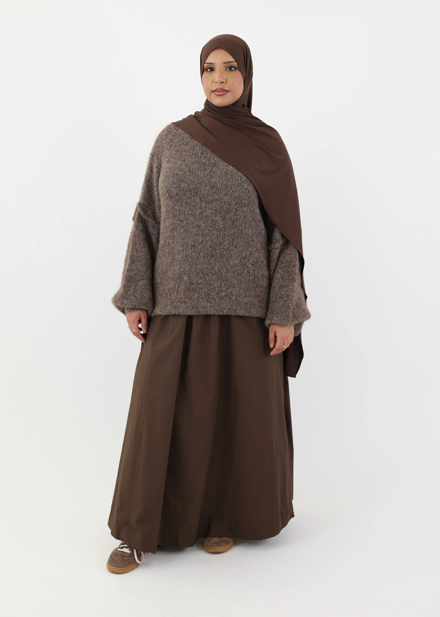 Oversized Jumper - Taupe